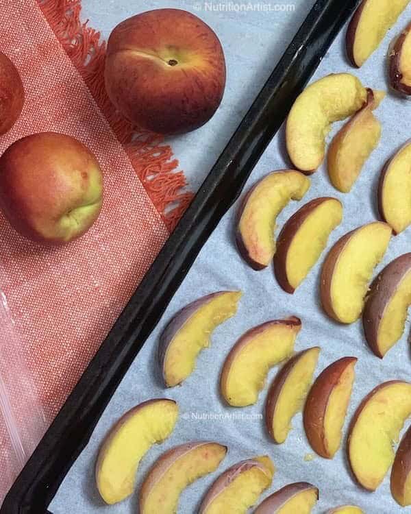 How To Freeze Peaches