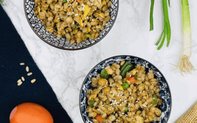 Barley Fried Rice (Video)