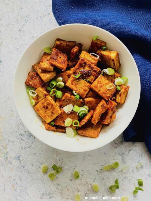 Soy Garlic Tofu (Video)