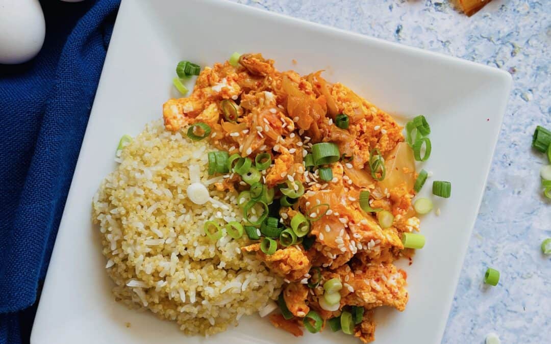 Eggs Kimchi (Video)