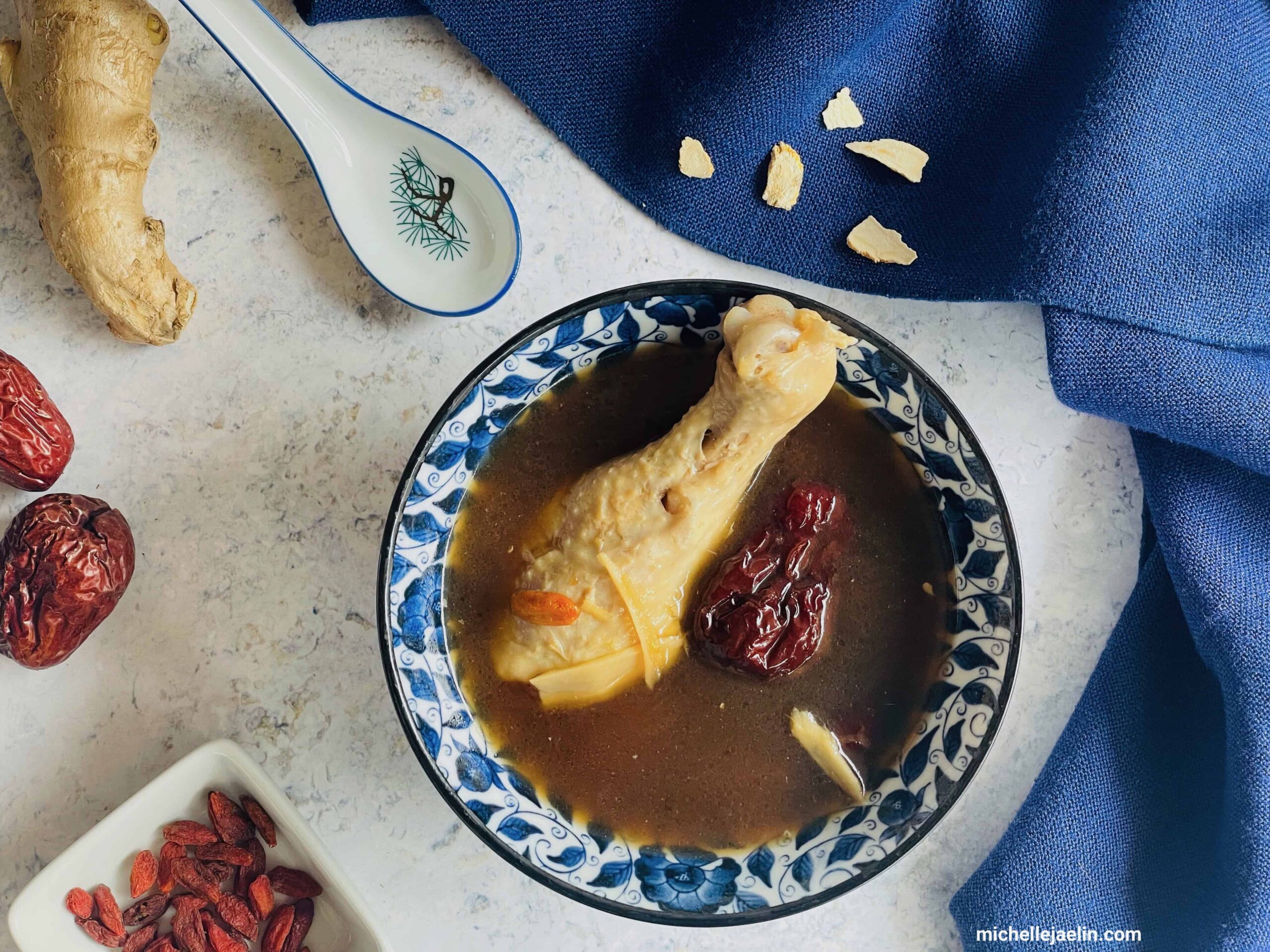Chinese Ginseng Chicken Soup 花旗參雞湯