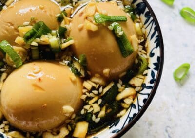 Marinated Boiled Eggs