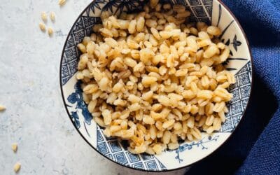 Easy Rice Cooker Barley (Video)